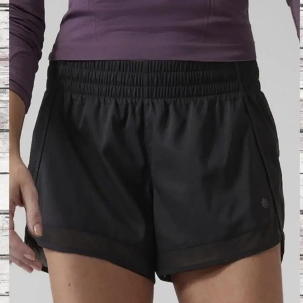 Athleta Mesh Racer Run Short 4
